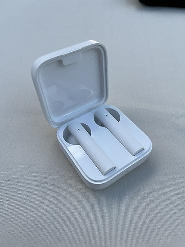 Yeni Simsiz (Bluetooth) Qulaqcıqlar, Xiaomi, rəng - Ağ — 1