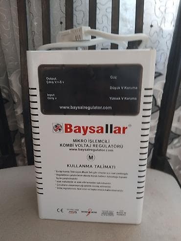 daş val: Məhsul: Baysallar M mikroişləmcili kombi gərginlik tənzimləyicisi + — 2
