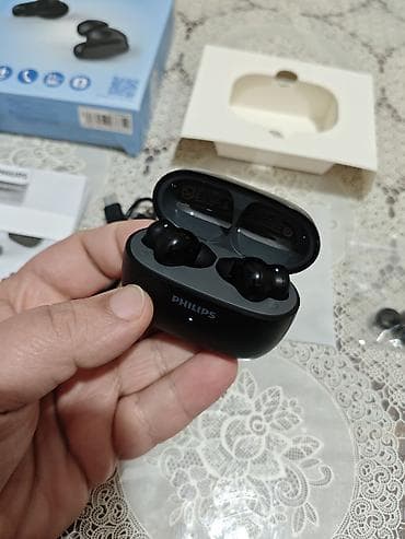 Qulaqcıqlar: Yeni Simsiz (Bluetooth) Qulaqcıqlar, Philips, rəng - Qara — 4