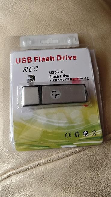 Monitorlar: USB 2.0 Flash Drive – səs yazma funksiyalı Xüsusiyyətlər: - USB 2.0 — 1
