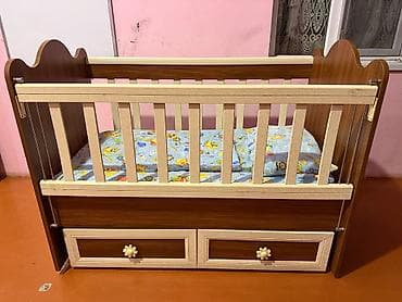 lay lay matras: Oğlan və qız üçün, Yeni, Dördbucaq, Beşik, Matras ilə, Yellənmə mexanizmsiz — 1