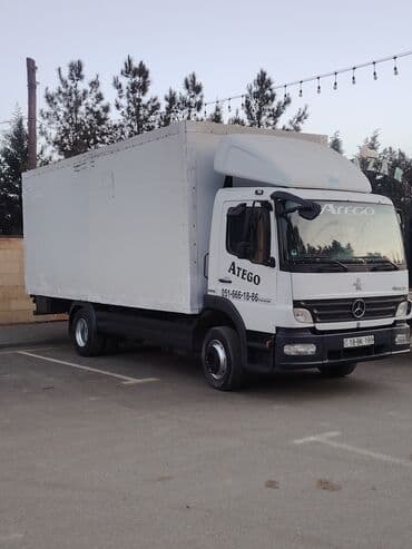 w211 oturacaq: Yükdaşıma üçün tentəsiz qapalı furqonlu yük maşını (Atego tipli) — 2