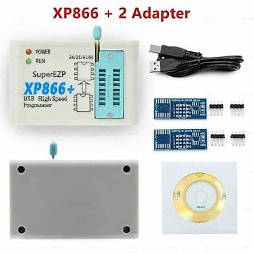 mini elektrik sobası: USB proqramlaşdırıcı XP866. 24 25 93 95 EEPROM dəstəkləyir. Bioslara — 1