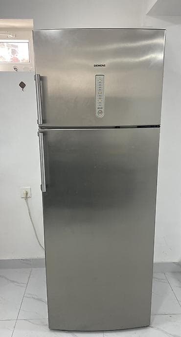 Duxovkalar: 2 qapılı Siemens Soyuducu Satılır, rəng - Gümüşü — 1