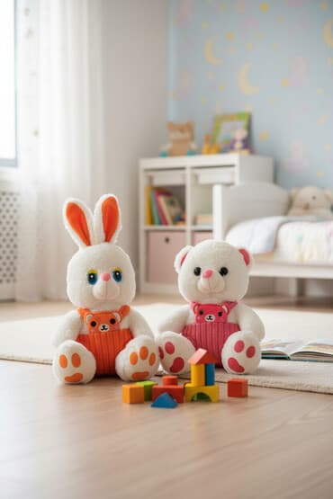 Dovşan 🐰 və ayı 🐻 oyuncaq ikisi birlikdə 18 man lalafo.az -da Dovşan 🐰 və ayı 🐻 oyuncaq ikisi birlikdə 18 man