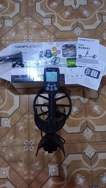 dəmir kassa: Nokta Makro Simplex+ metal detektoru Xüsusiyyətlər: - Suya — 1