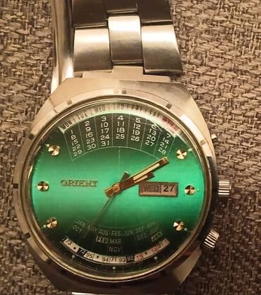 Qol saatı, Orient, rəng - Yaşıl