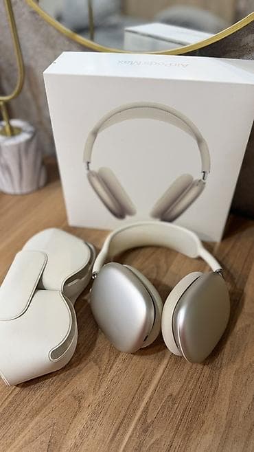 bluetooth qulaqciqlar: Apple AirPods Max (Rəng: Gümüş) Salam cox yaxshi veziyyetdedir — 1