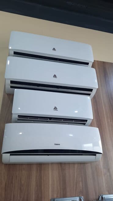 кондиционер бу с установкой: Kondisioner Yeni, 30-35 kv. m, Kredit var, Pulsuz quraşdırılma — 1