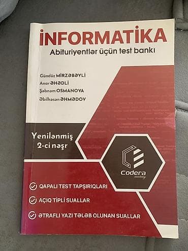 array informatika: İnformatika 11-ci sinif, Ünvandan götürmə, Ödənişli çatdırılma — 1