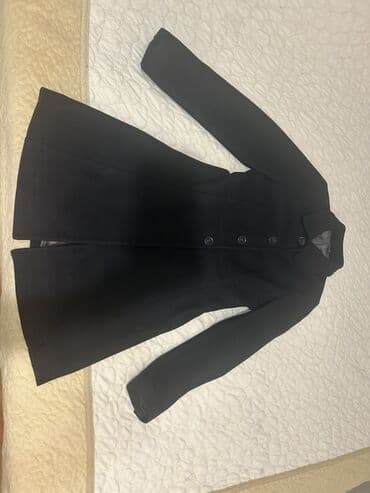 miu miu eynek: Qadınlar üçün qara palto - Rəng: qara - Uzun model, beldən aşağıya — 1