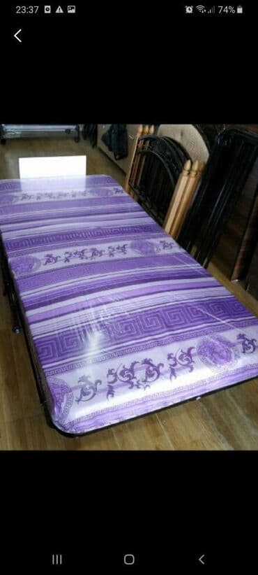 купить раскладушку в баку: Новый, Раскладушка с мочалкой — 4