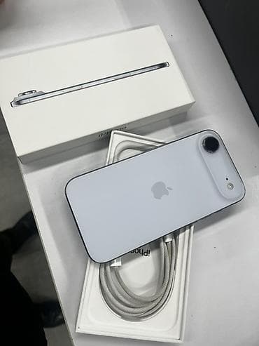 apple ipod touch: IPhone Air, 256 GB, Ağ, Simsiz şarj, Face ID, Sənədlərlə — 1
