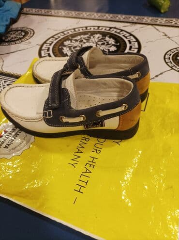 детские ортопедические стельки: Uşaq ayaqqabısı satılır.1,2defe toya geyinilib.27razmerdi.baha alınıb — 3