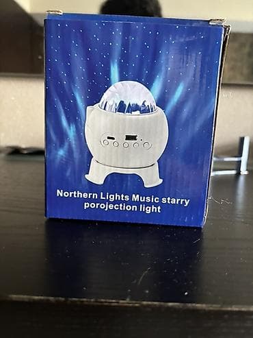 Northern Lights Music Starry Projection Light – şimal işıqları və