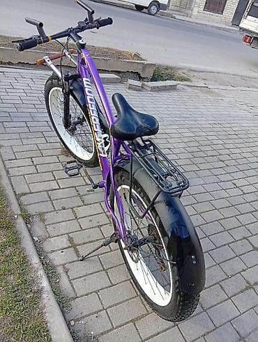 Детские велосипеды: Fatbike velosiped – Wide Freedom (purpur rəng) - Güclü, geniş “fat” — 2