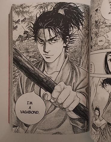 Komikslər, manqa: Vagabond. Dil: English 🇬🇧 Nəşriyyat: Viz Media Səhifə sayı: 600~ — 4
