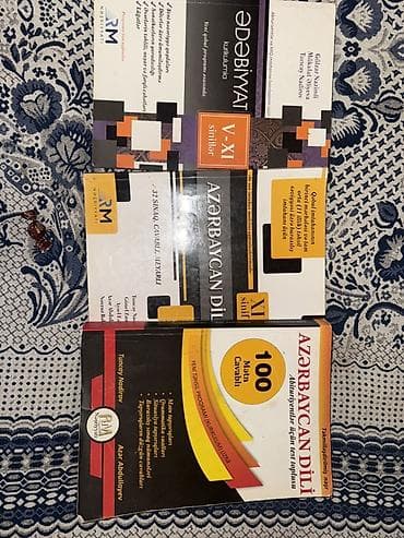 Məhsul: Azərbaycan dili və ədəbiyyat üzrə hazırlıq vəsaitləri dəsti