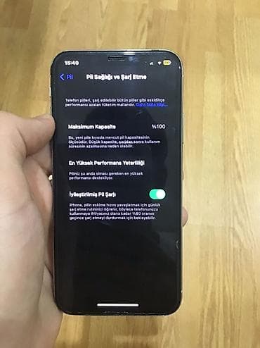 ayfon 4es: IPhone X, 64 GB, Ağ, Face ID — 7