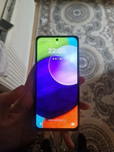 iphone 15 sadə: Samsung Galaxy A52, rəng - Qara, Barmaq izi — 5