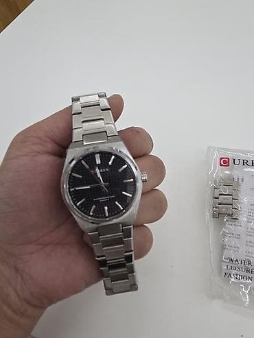 saat iphone: Qol saatı, Curren, rəng - Gümüşü — 4