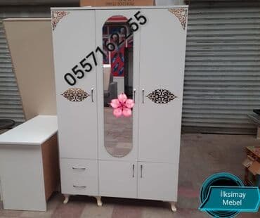 kupe şkaf: Yeni, Kupe, 3 qapılı Düz dolab, Dolab-asılqan, Azərbaycan — 5