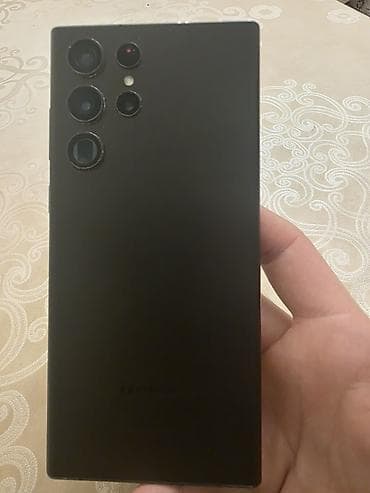 Samsung Galaxy S22 Ultra, 256 GB, rəng - Qara, Simsiz şarj