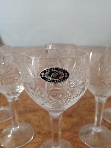 bagima qablar: Qədəhlər, rəng - Ağ, Şüşə, 6 ədədli dəst — 2