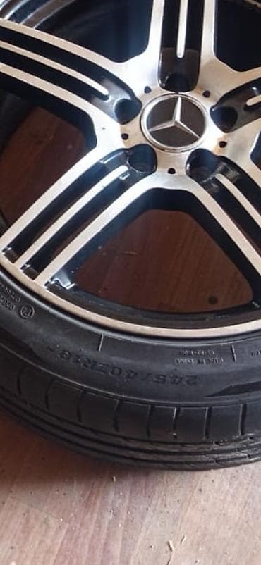 disk teker type 1: İşlənmiş Disk təkər Mercedes-Benz 245 / 40 / R 18, 5 Boltlu — 3