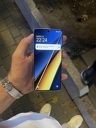 limitsiz internet modem: Poco X6 Pro 5G, 512 GB, rəng - Boz, Sensor — 3