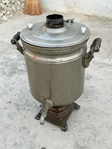 samovar aliram: 50 litrlik Tula Samavari 1964 ci ilin samovaridi ( yadigar alinibdi o — 2