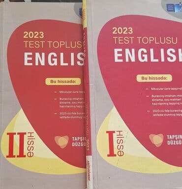 9 cu sinif buraxılış imtahanı 2023 ingilis dili: Английский язык Тесты 11 класс, 1 часть, 2023 год — 1