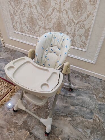 стул для кормления: Uşaqlar üçün süfrəli yemək stulu. Bu stul körpənizə qidalanma zamanı — 2