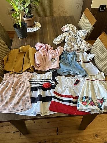 usaq paltarları: Qız uşağı üçün paltar dəsti Məzmun: - 1 ədəd kapüşonlu, leopard — 1