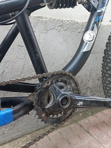 Velosiped aksesuarları: Dağ velosipedi – tam asqılı (ön amortizator + arxa yay), 26" təkərlər — 8