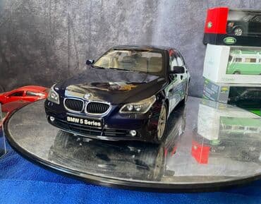 metbex tavan modelleri: Коллекционная модель BMW 545i E60 dark blue 2008 KYOSHO Scale 1:18 — 1