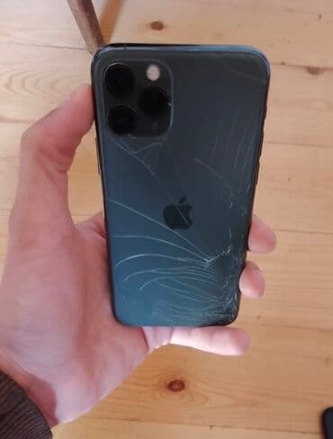 IPhone 11 Pro, Matte Midnight Green, Face ID lalafo.az -da IPhone 11 Pro, Matte Midnight Green, Face ID