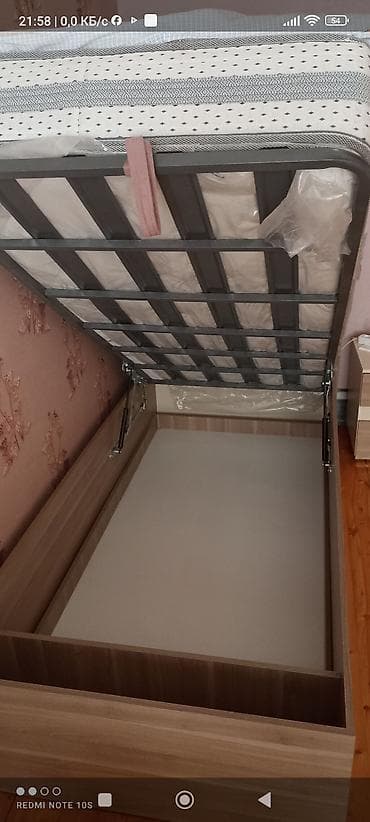 hava matras: Yataq dəsti – tək nəfərlik, qaldırılan baza və ortopedik döşəkli - — 5