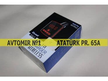 scooter aksesuarları: FM modulyator A44 🚙🚒 Ünvana və Bölgələrə ödənişli çatdırılma 💳BIRKART — 1