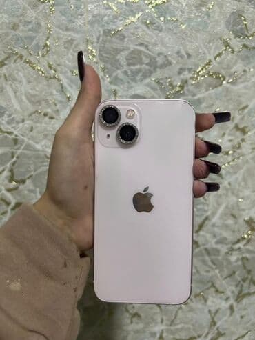 Kompüter, noutbuk və planşetlər: IPhone 13, 128 GB, Çəhrayı, Qırıq — 1