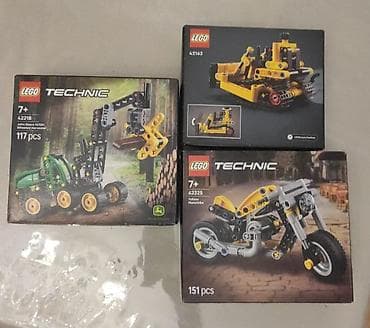 lego bionicle konstruktorları: LEGO Technic dəstləri – 3 model bir yerdə.Yenidir.Qutuları — 1