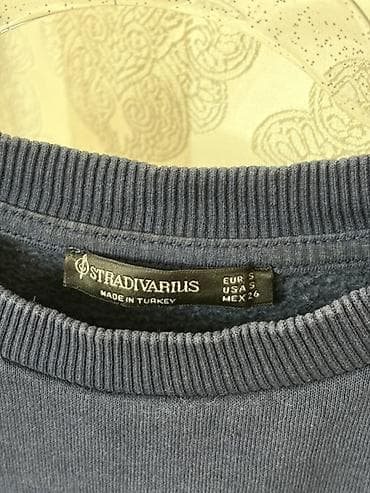 stradivarius xs: Svitşot, Stradivarius, S, rəng - Göy — 2