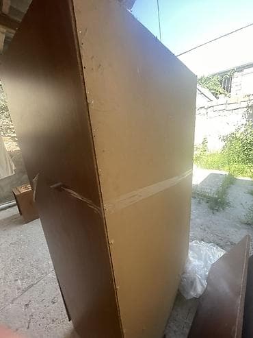 lovhe: İşlənmiş, 2 qapılı, Qəhvəyi, Açılan, Düz dolab — 2