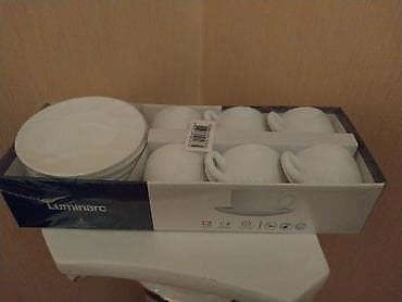 luminar: Çay dəsti, rəng - Ağ, Fransa — 1