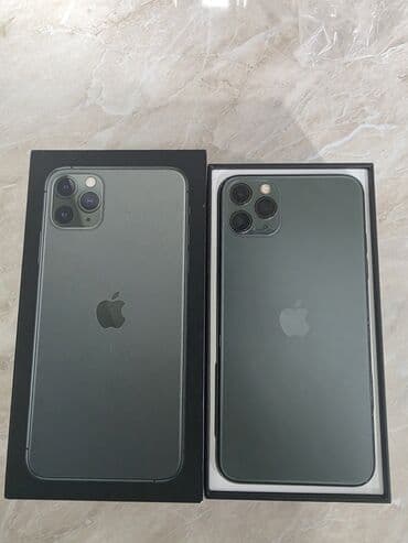 işlemiş xaladenik: IPhone 11 Pro Max, 256 GB, Matte Midnight Green, Simsiz şarj — 2