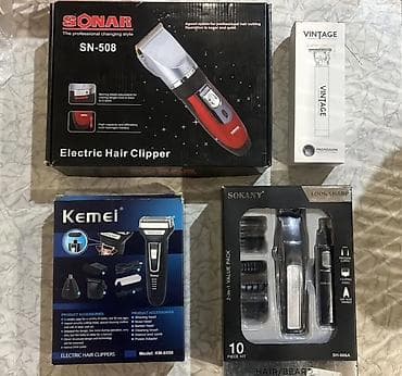 Kemei KM-6558 3‑ü 1‑də Elektrik Trimmer/Daraq dəsti Məhsulun