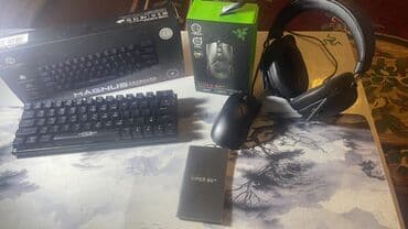 Gaming aksesuarları dəsti - Klaviatura: MIKUSO X‑Series “Magnus”