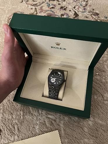 Smart qolbaqlar: Yeni, Qol saatı, Rolex, rəng - Qara — 3