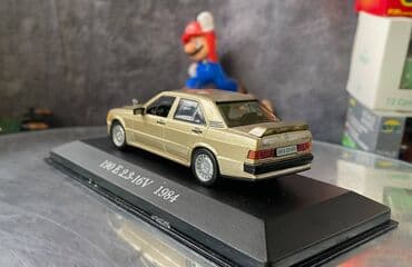 metbex tavan modelleri: Коллекционная модель Mercedes-Benz 190E 2.3 16V W201 gold 1984 EDICOLA — 8