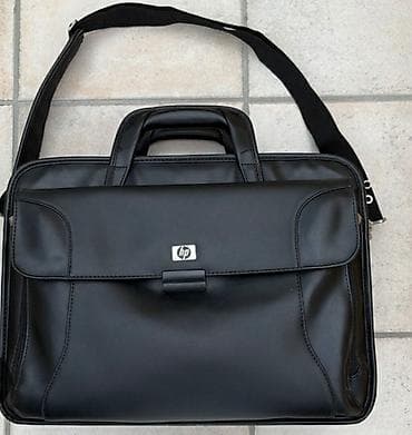 iphone 15 pro qiymet: HP noutbuk çantası – klassik qara rəngdə, işgüzar üslub - 15.6 — 2